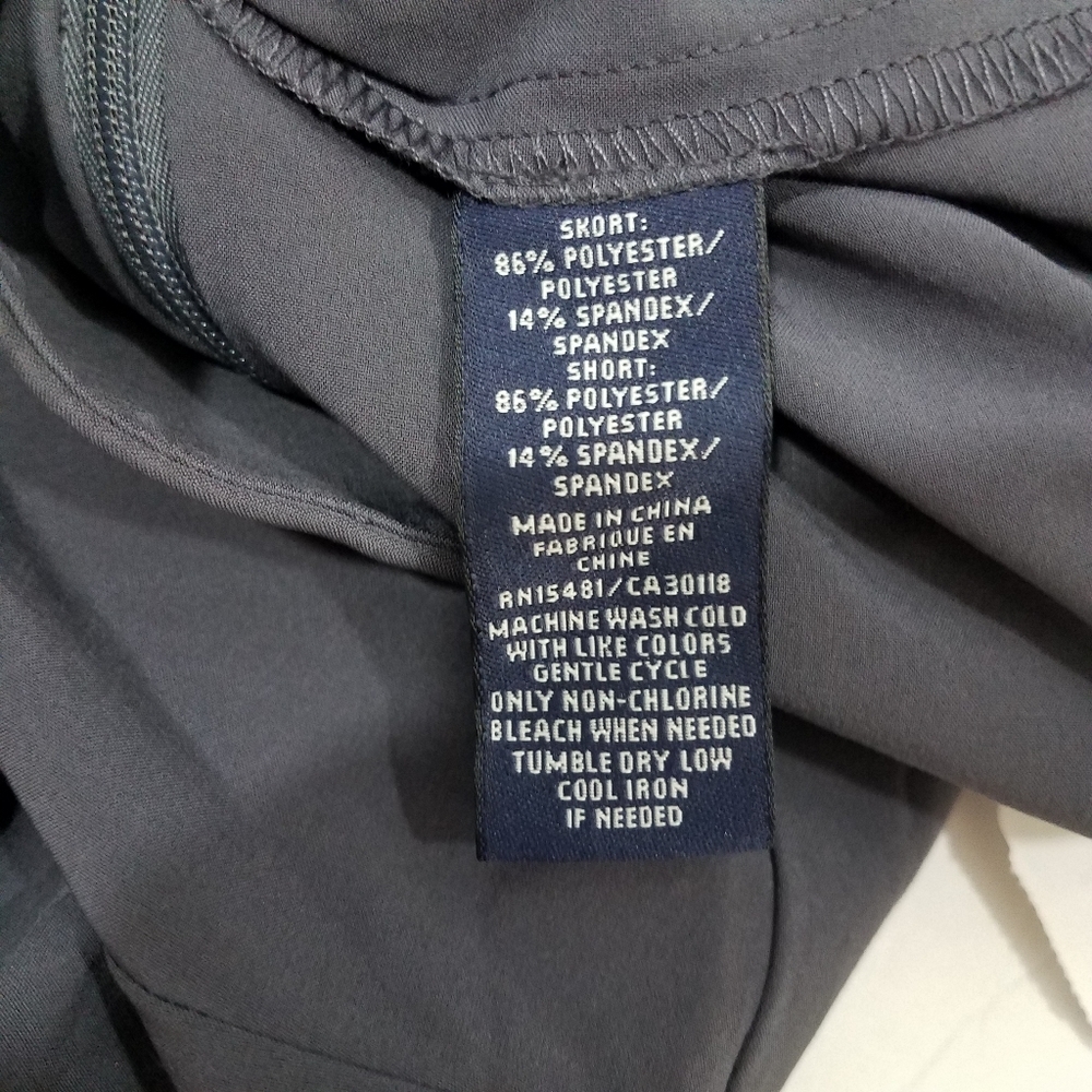 Oxford Golf Irongate Gray Skort 10 NWT - Picture 4 of 9
